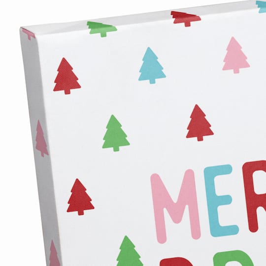 Merry and Bright 12x12 Canvas Wall Art